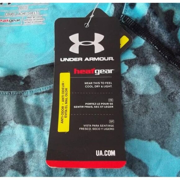 NWT Under Armour® Printed Loose Fit Short Sleeve T-Shirt Size Large - Picture 7 of 12